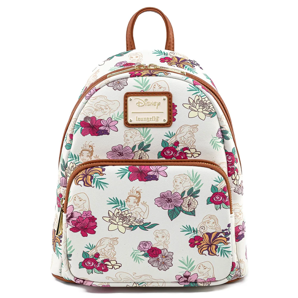 Loungefly Disney Princess Floral Backpack Image 1