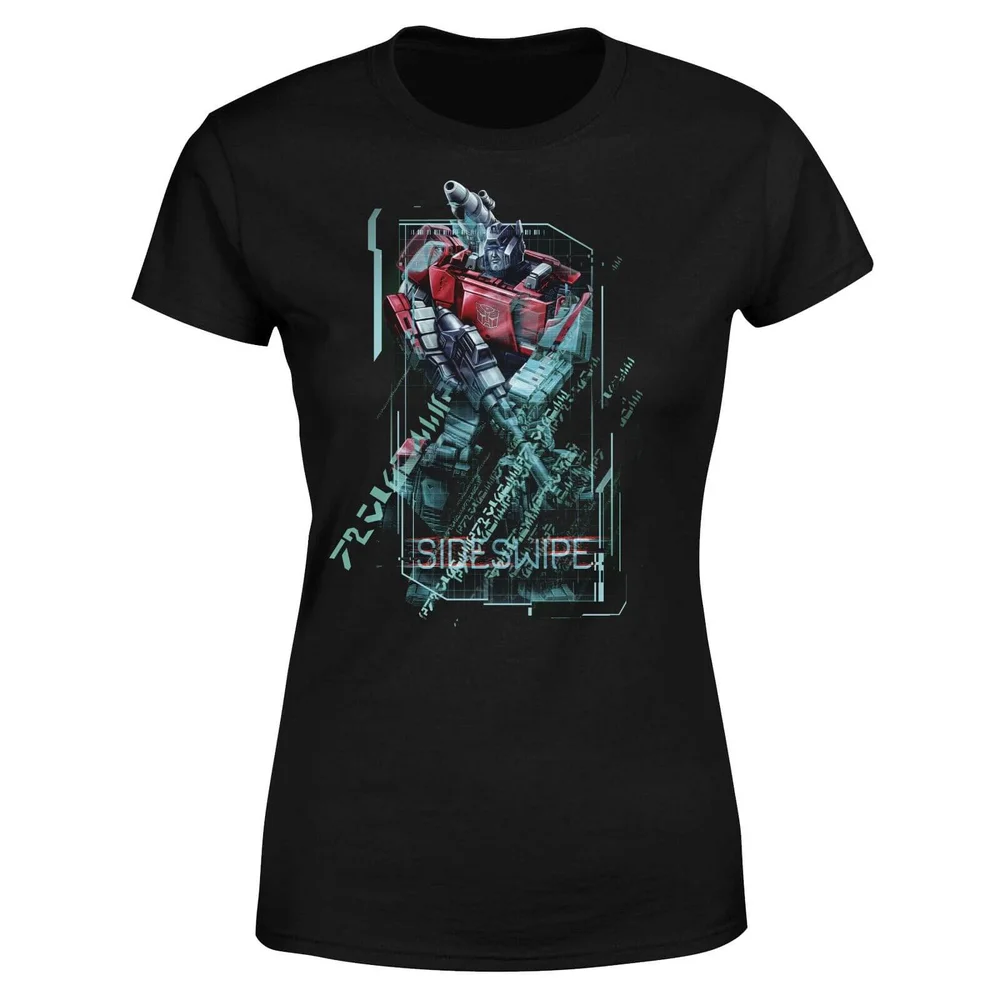 Transformers Sideswipe Tech Women's T-Shirt - Black - XS Image 1