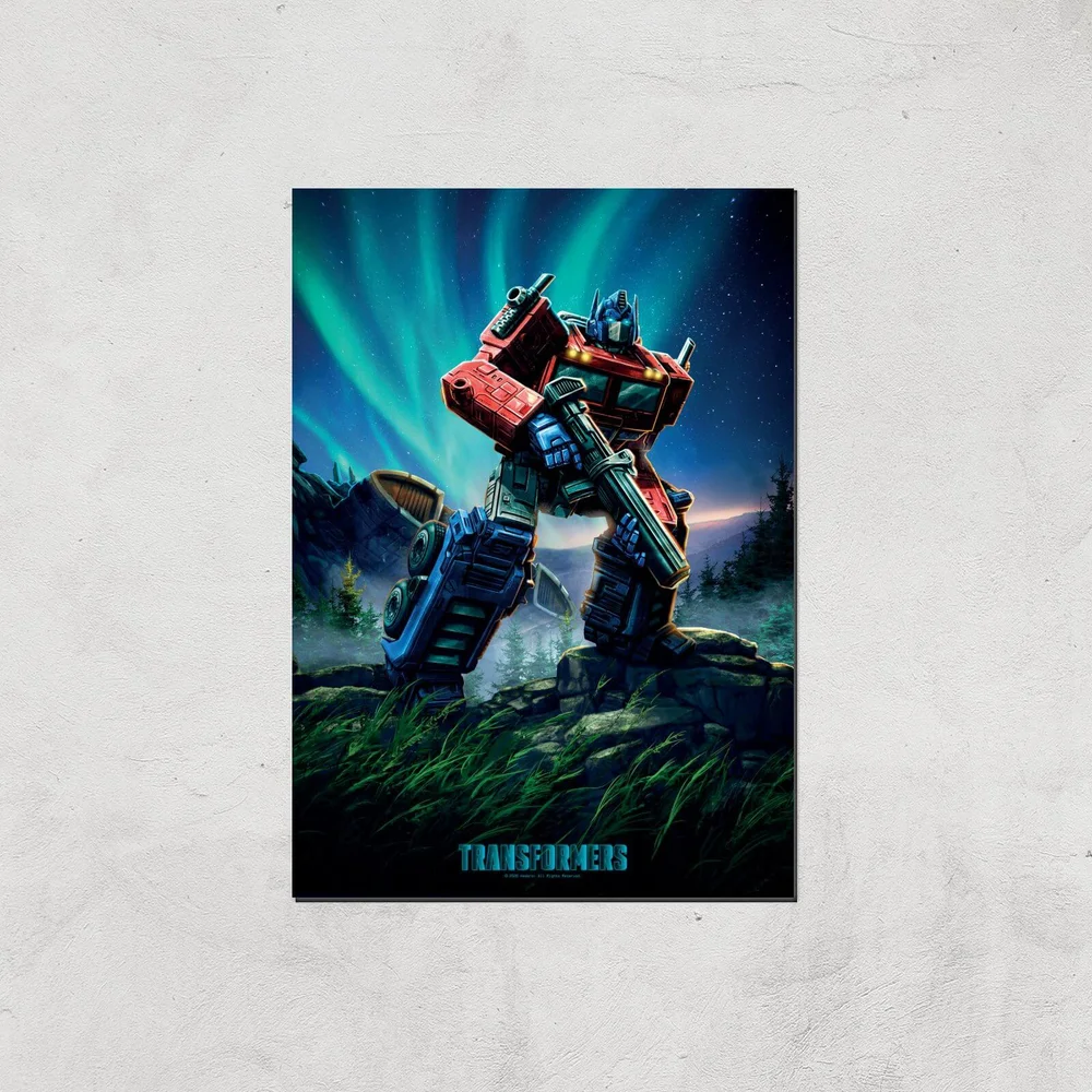 Transformers Optimus Prime A2 Giclee Art Print - A2 - Print Only Image 1