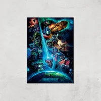 Transformers Earthrise A2 Giclee Art Print