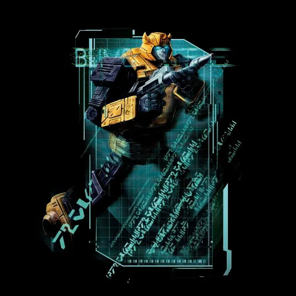 Transformers Bumble Bee Tech Women's T-Shirt - Black