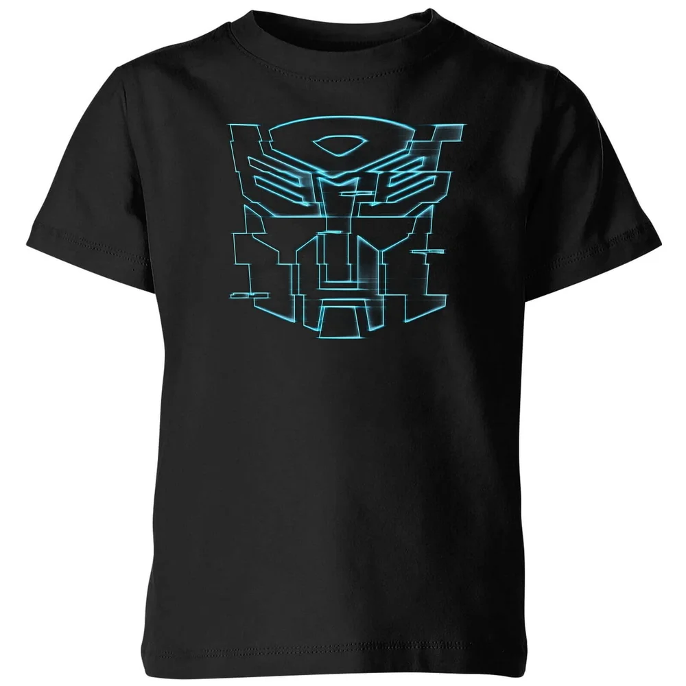 Transformers Autobot Glitch Kids' T-Shirt - Black - 3-4 Years Image 1