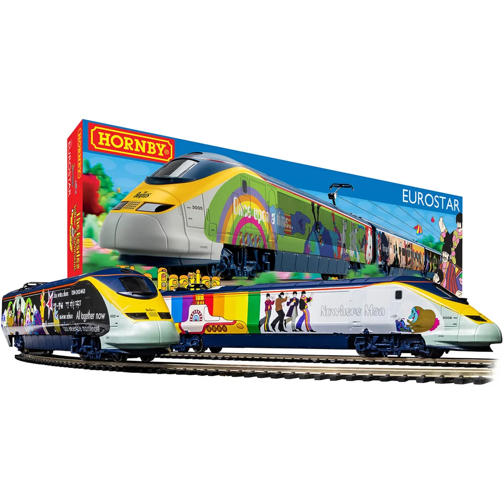Eurostar Yellow Submarine Model Train Set Image 1