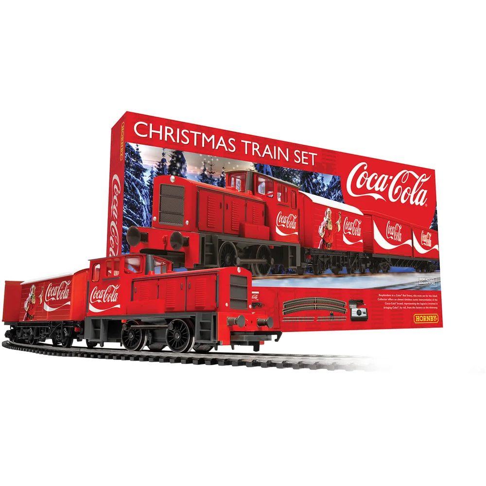 The Coca Cola Christmas Model Train Set Image 1