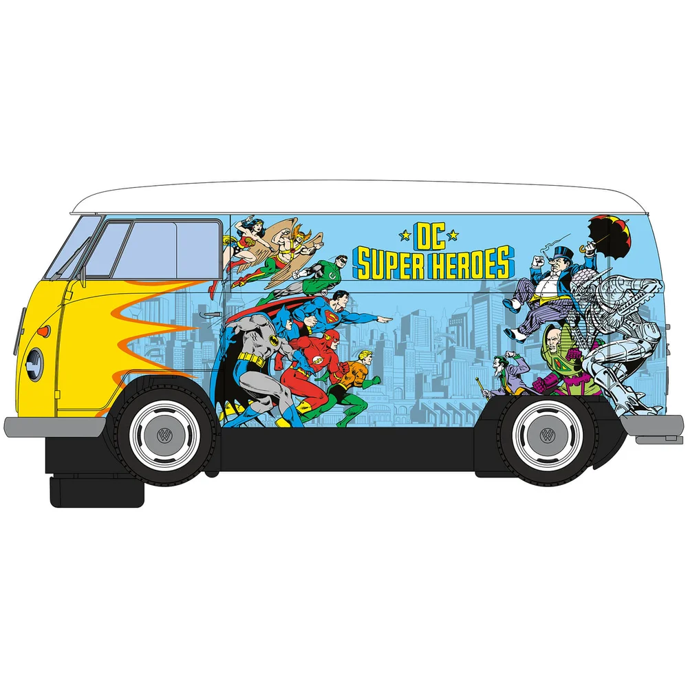 Scalextric VW Panel Van T1b - DC Comics - Scale 1:32 Image 1