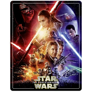 Star Wars Episode VII: The Force Awakens - Zavvi Exclusive 4K Ultra HD Steelbook (3 Disc Edition Includes Blu-ray)