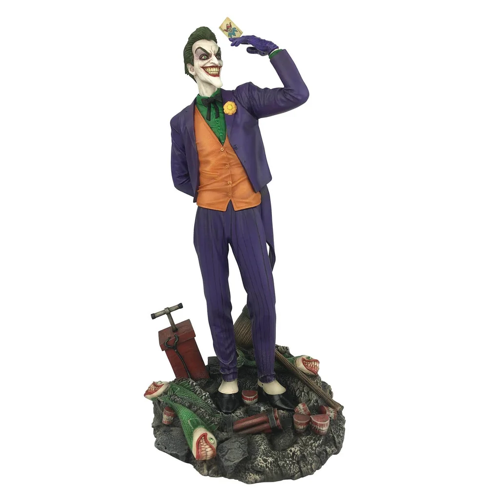 Diamond Select DC Gallery PVC Figure - Comic Joker Image 1