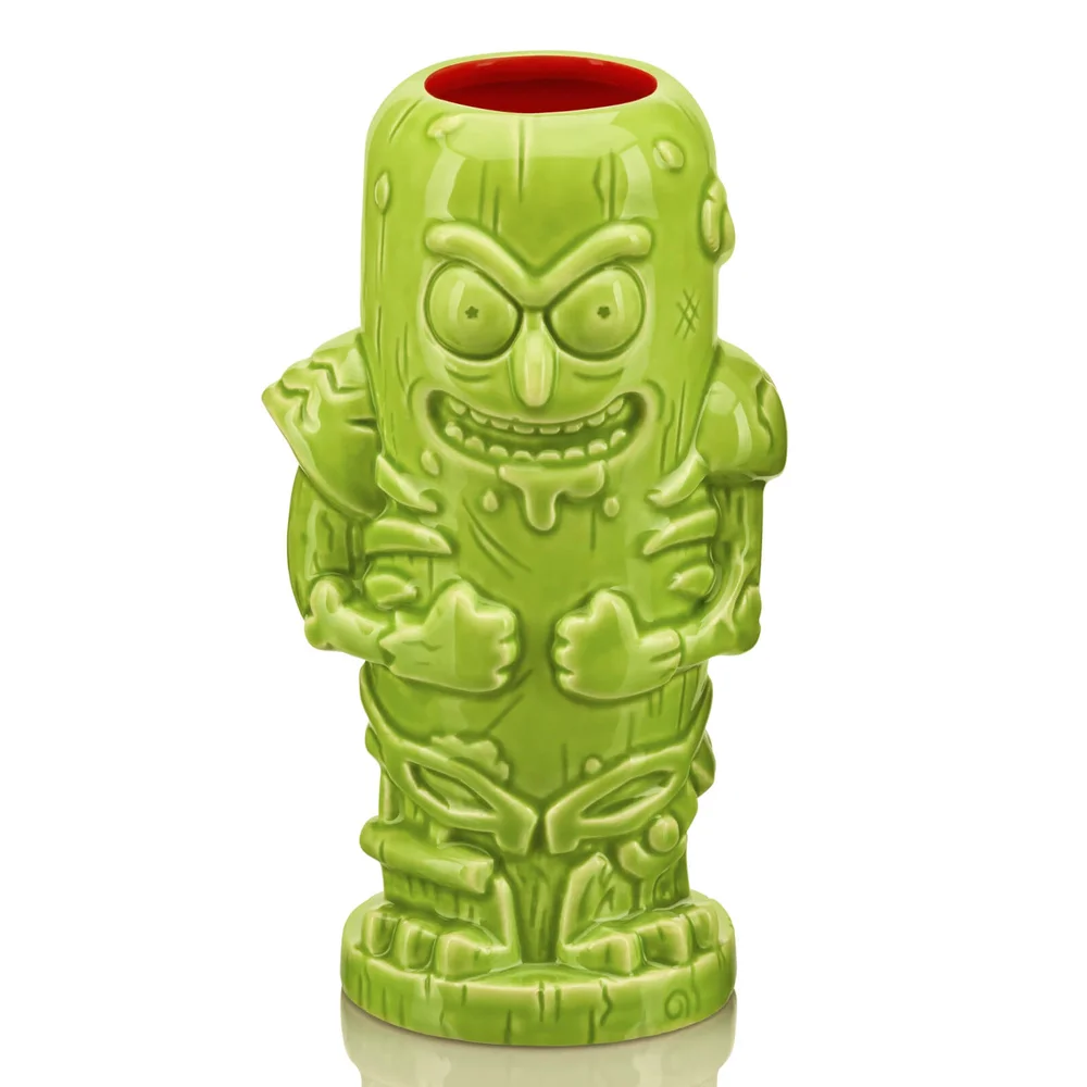 Beeline Creative Rick and Morty Pickle Rick Geeki Tiki Image 1
