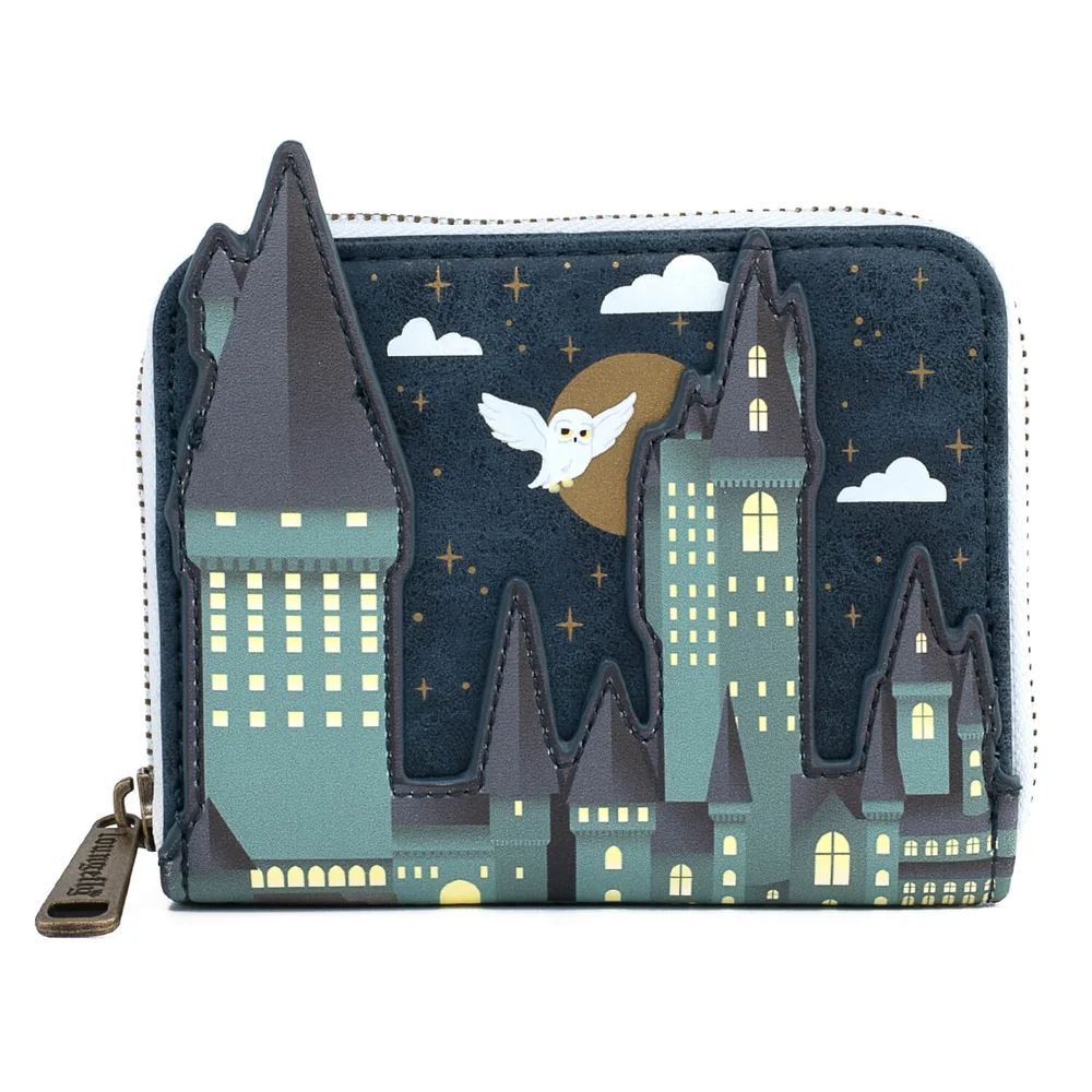 Loungefly Harry Potter Hogwarts Castle Zip Around Wallet Image 1