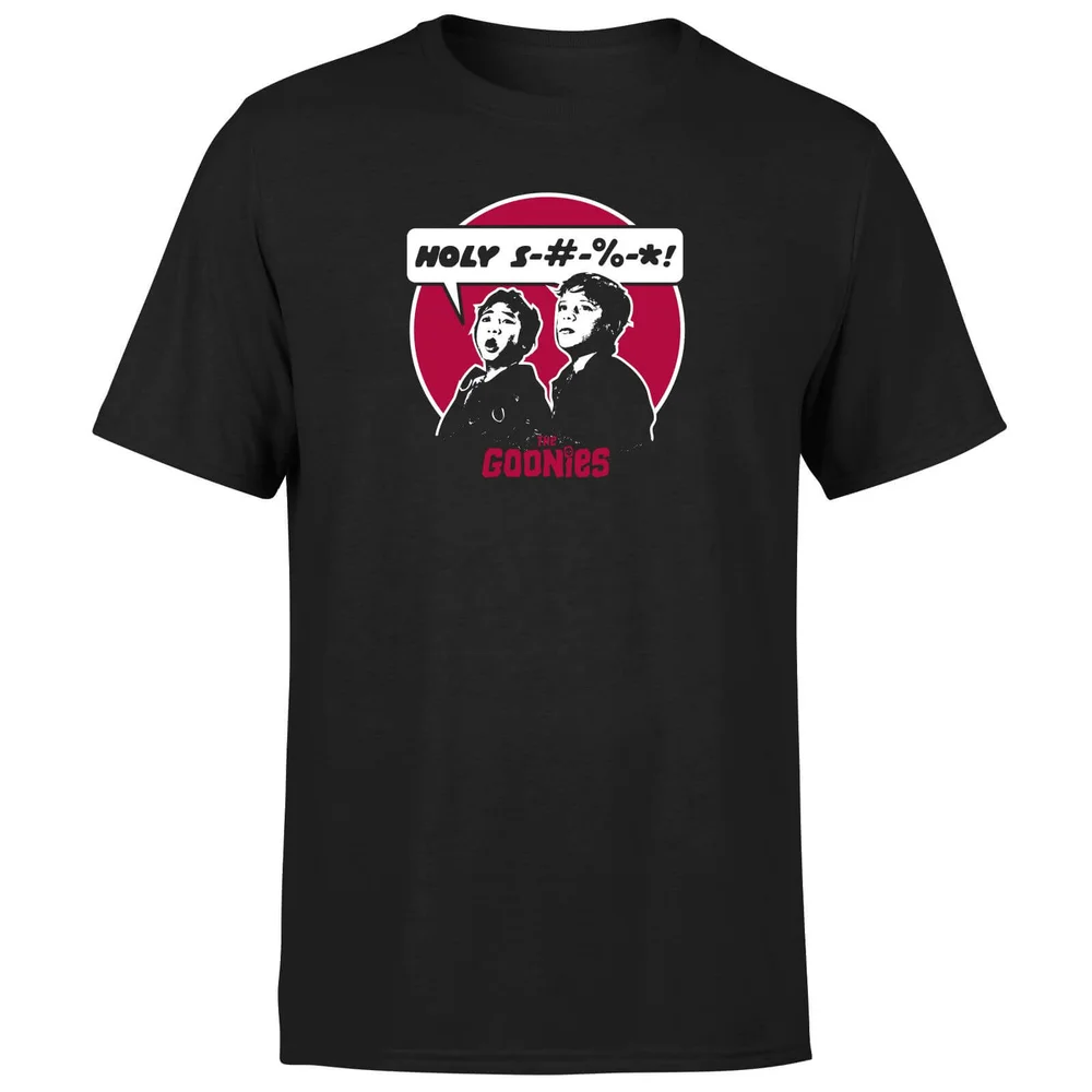 The Goonies Holy S#!T Men's T-Shirt - Black - S Image 1