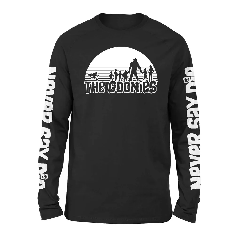 The Goonies Never Say Die Unisex Long Sleeve T-Shirt - Black - XS Image 1