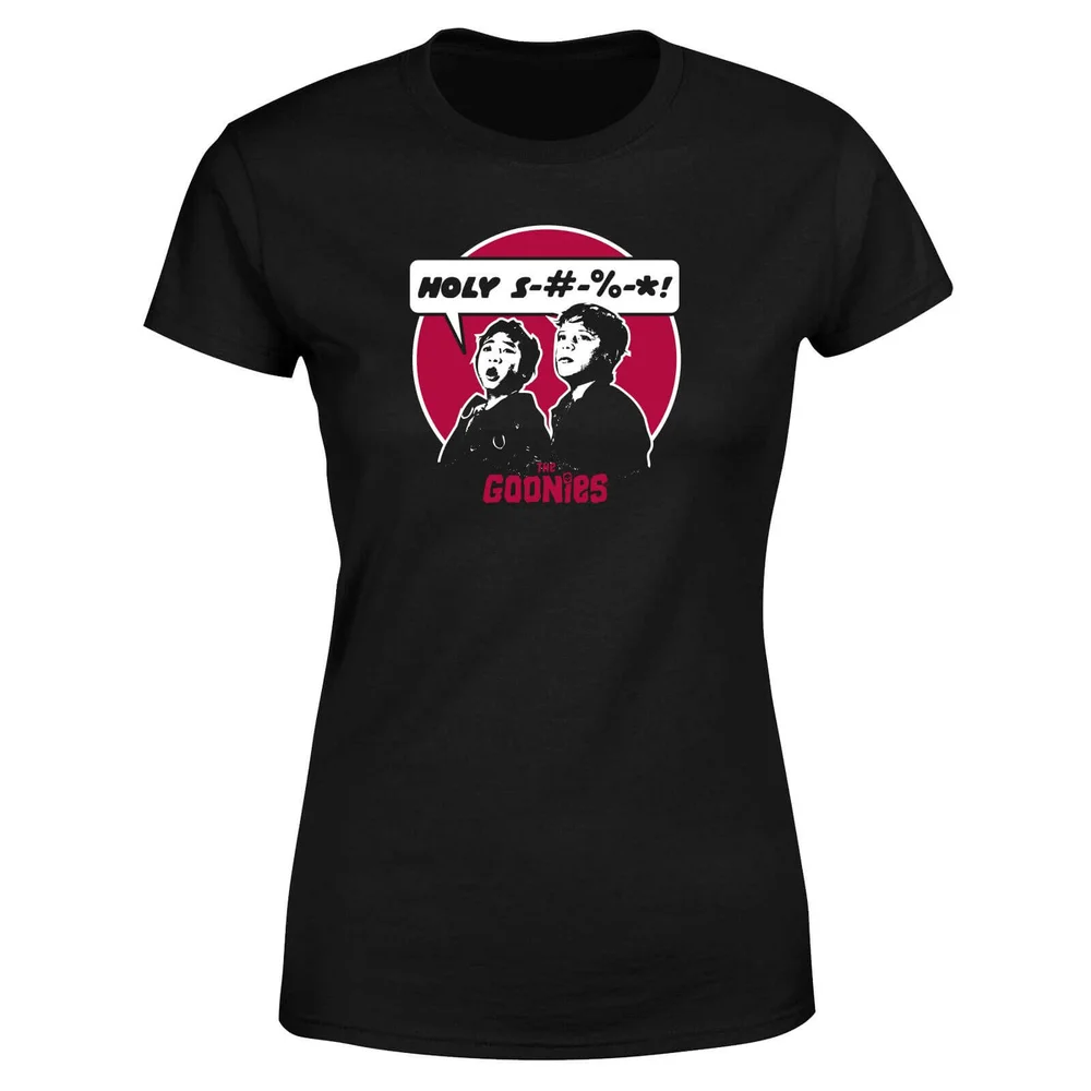 The Goonies Holy S#!T Women's T-Shirt - Black - XS Image 1