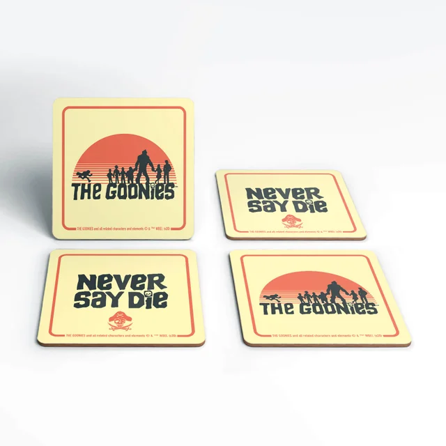 The Goonies Never Say Die Coaster Set