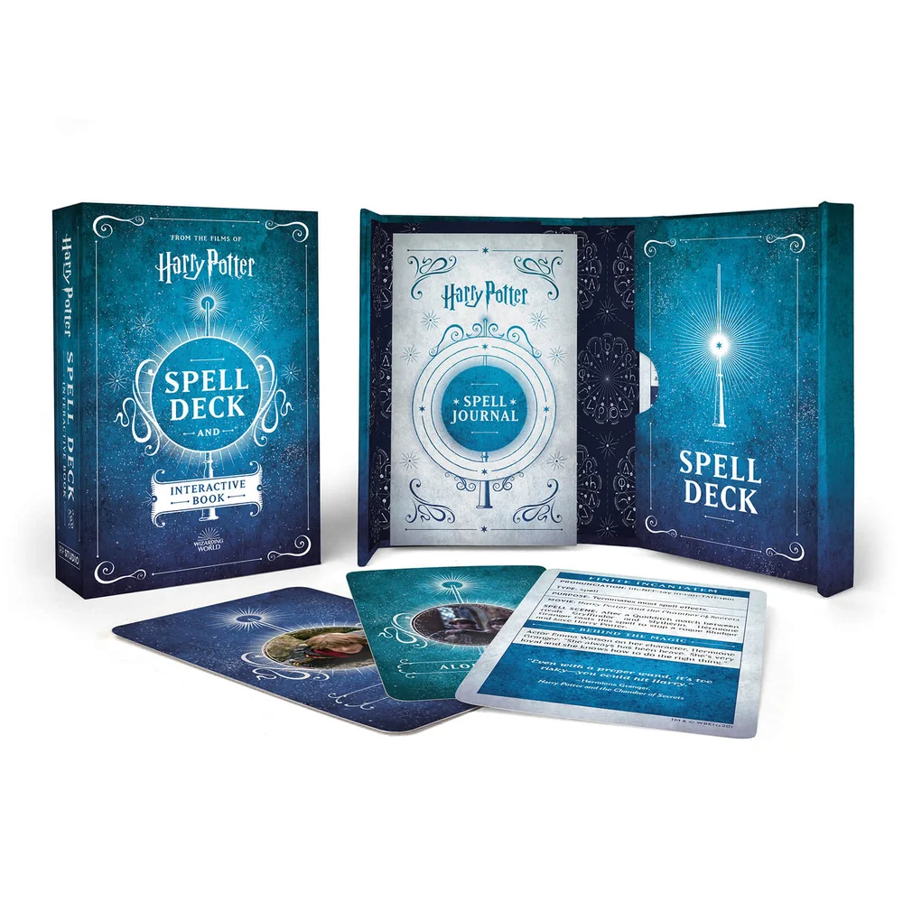 Harry Potter: Spell Deck and Interactive Book of Magic Image 1