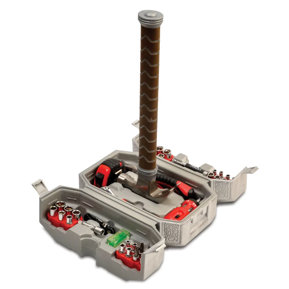 Marvel Thor Hammer Household Tool Kit Image 1