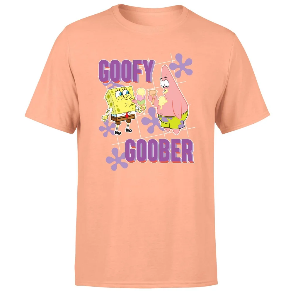 Spongebob Goofy Goober Unisex T-Shirt - Coral - S Image 1