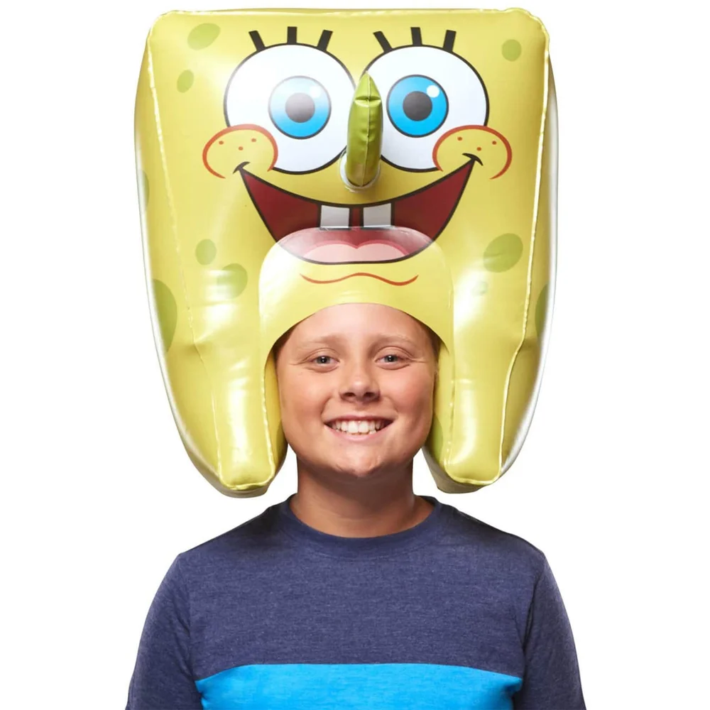 SpongeBob SpongeHeads - SpongeBob Doe Eye Wearable Inflatable Image 1