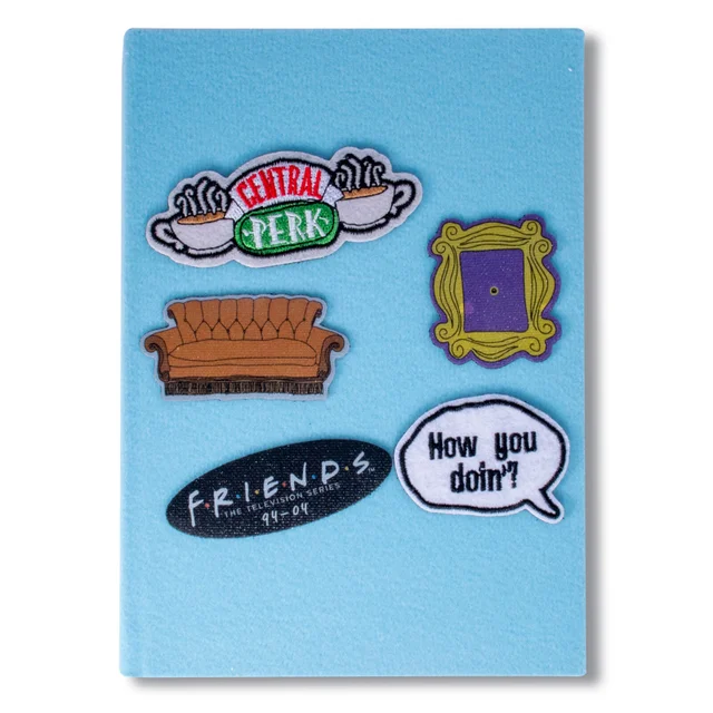 Friends Central Perk Patch Notebook