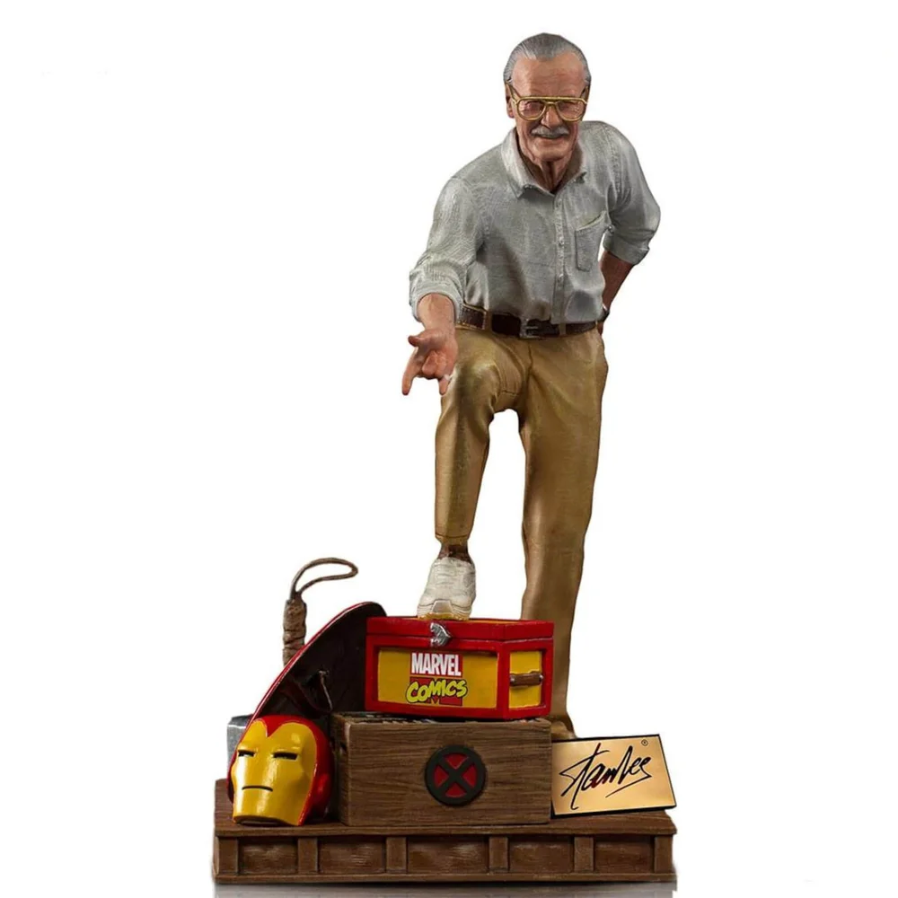 Iron Studios Marvel Deluxe Art Scale Statue 1/10 Stan Lee Image 1