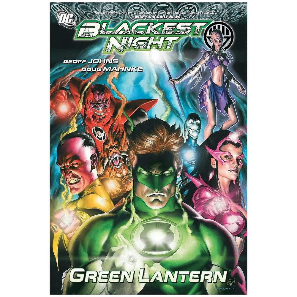 DC Comics Graphic Novel Green Lantern Blackest Night Image 1