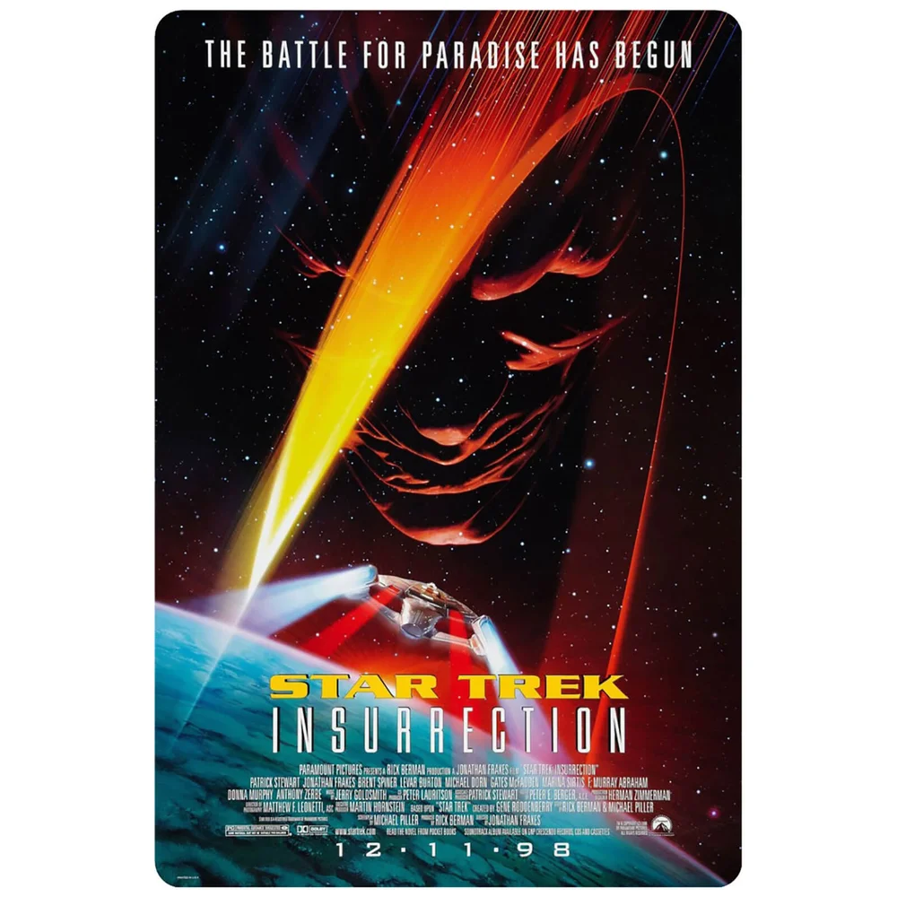 Star Trek Insurrection Poster Image 1
