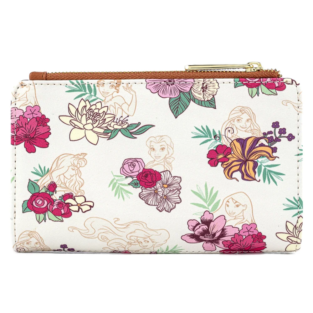 Loungefly Disney Princess Floral Aop Wallet Image 1