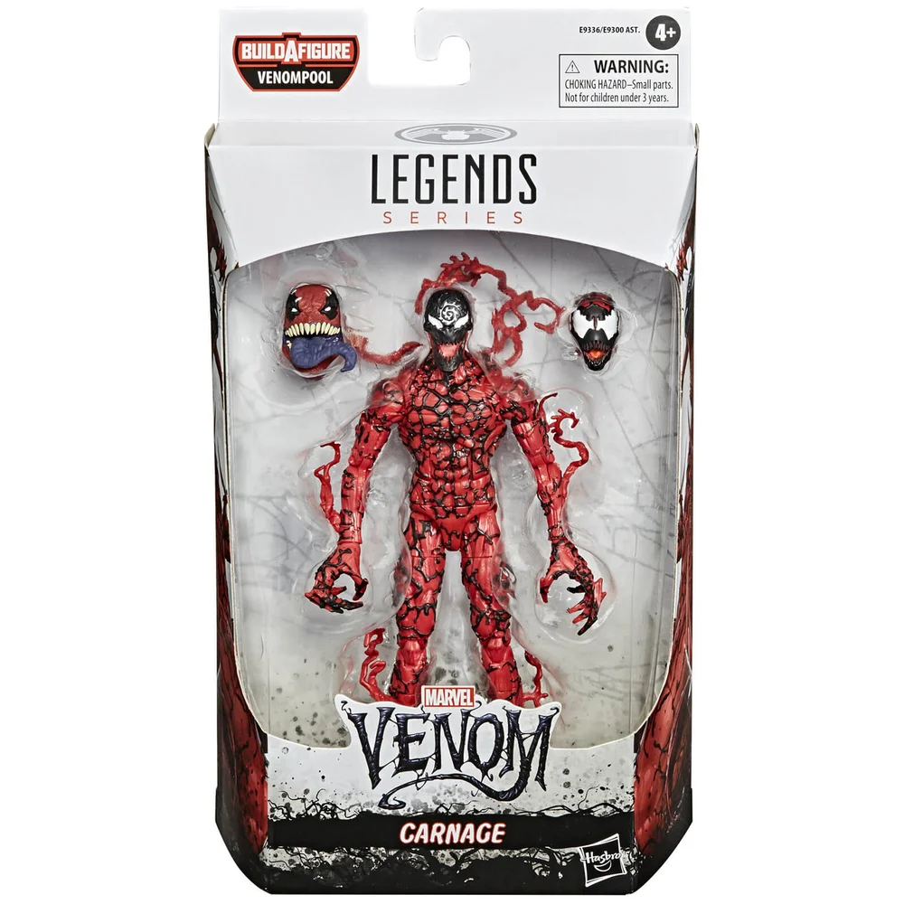 Hasbro Marvel Legends Venom Carnage 6 Inch Action Figure Image 1