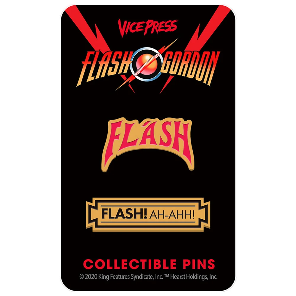 Flash Gordon Limited Edition Hard Enamel Pin Set 1 by Florey Image 1
