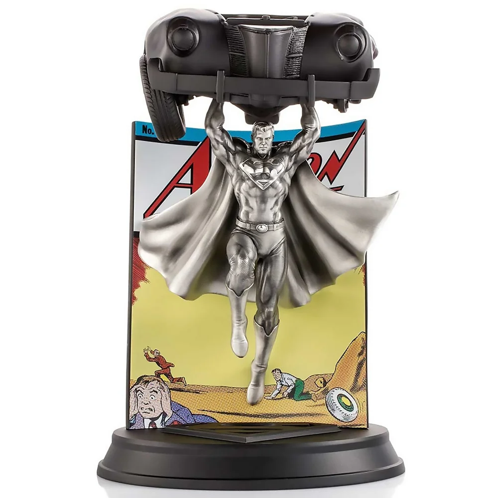 Royal Selangor DC Comics Action Comics #1 Limited Edition Superman Pewter Statue - 800 Pieces Worldwide Image 1