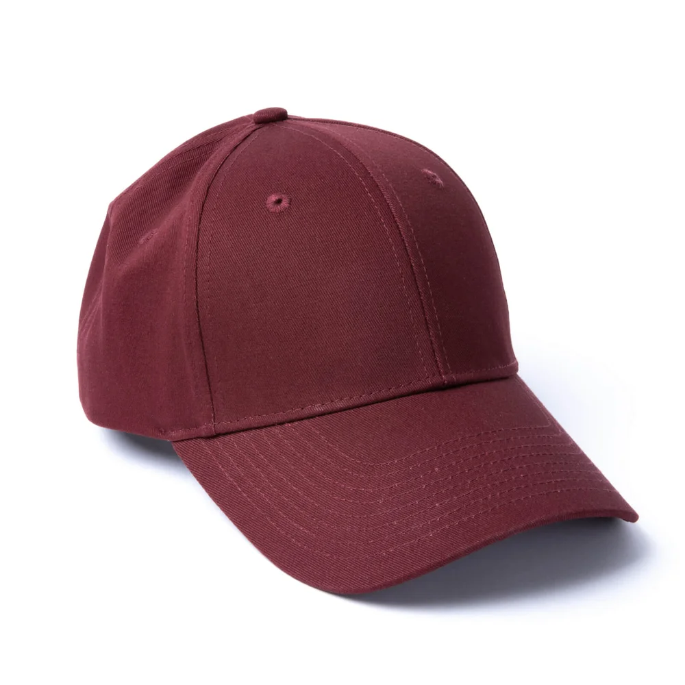 Milliner 6 Panel Cotton Baseball Cap Fired Brick Mr Flat Embroidered Image 1