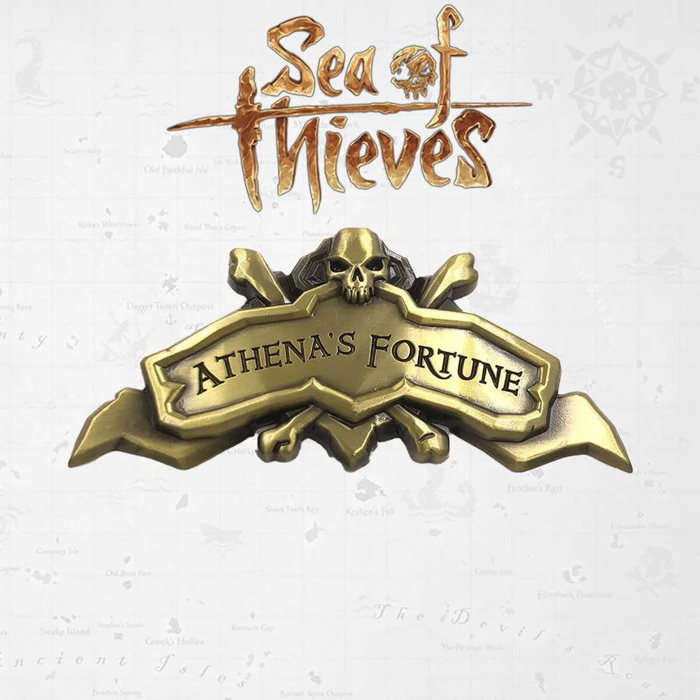 Sea of Thieves Athena's Fortune Ship Plaque Limited Edition Replica Image 1