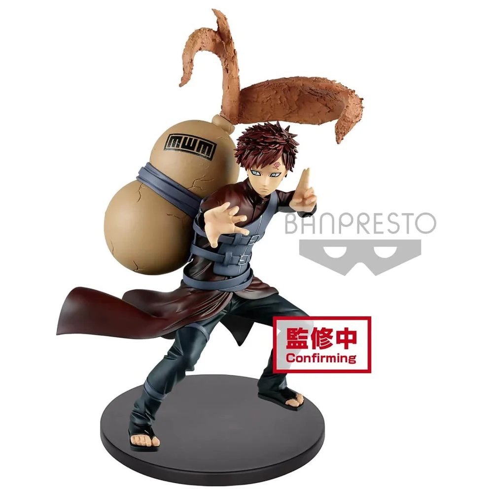 Banpresto Naruto Shippuden Vibration Stars-Gara & Uzumaki Naruto(A:Gara) Figure Image 1