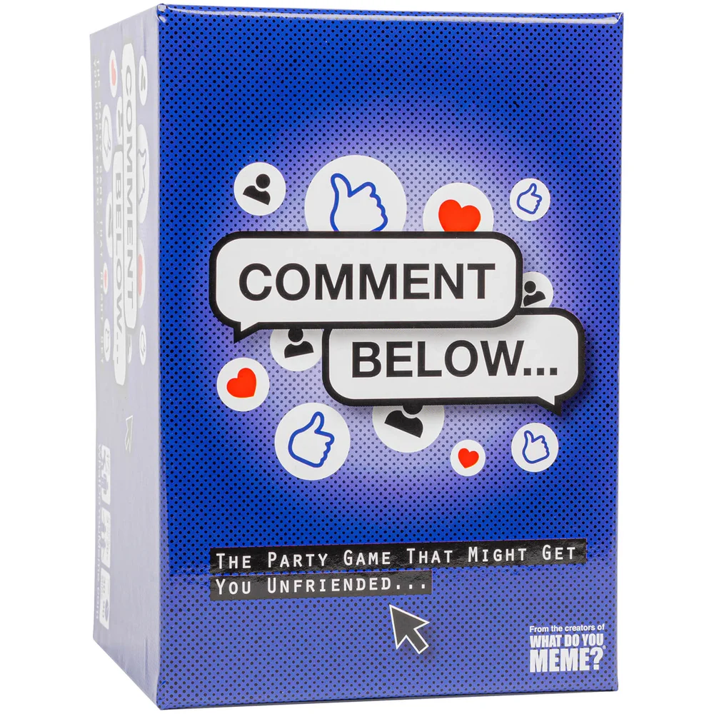 Comment Below Adult Party Game Image 1