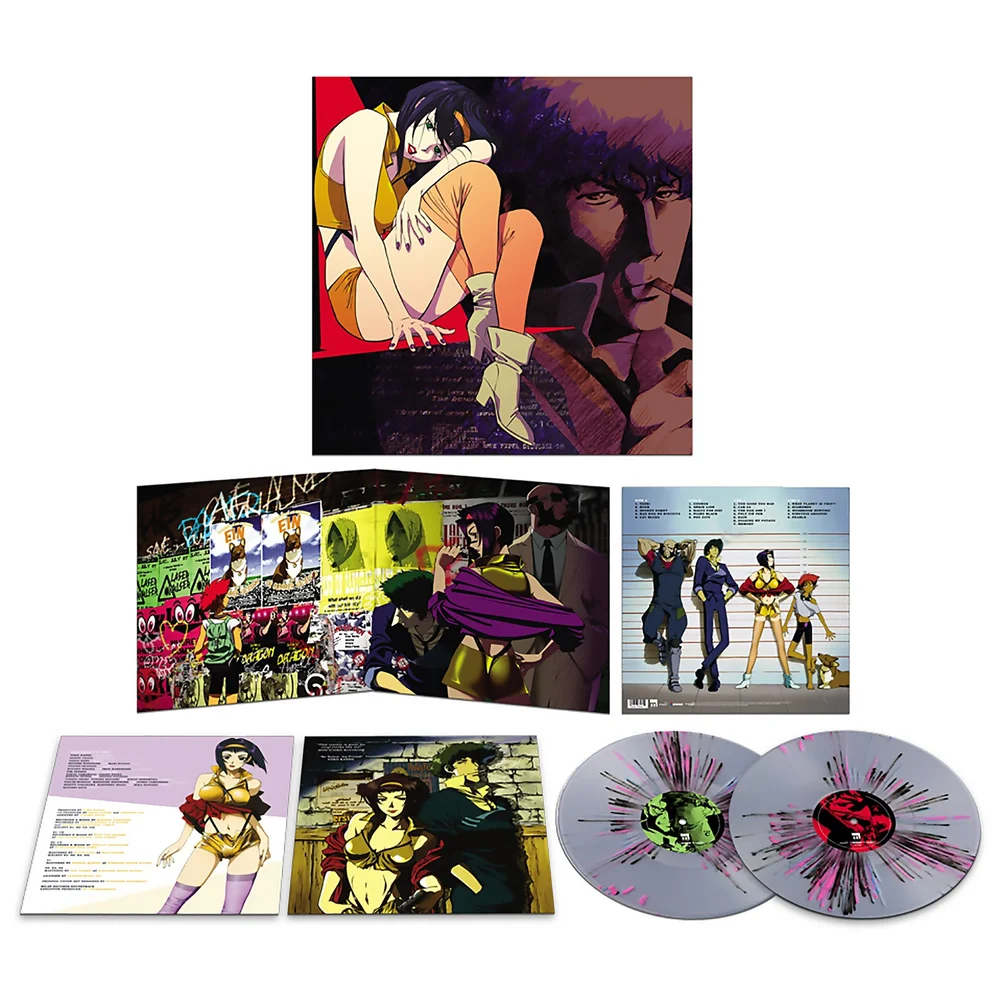 Cowboy Bebop (Original Series Soundtrack) Vinyl 2LP (Clear Splattered) Image 1
