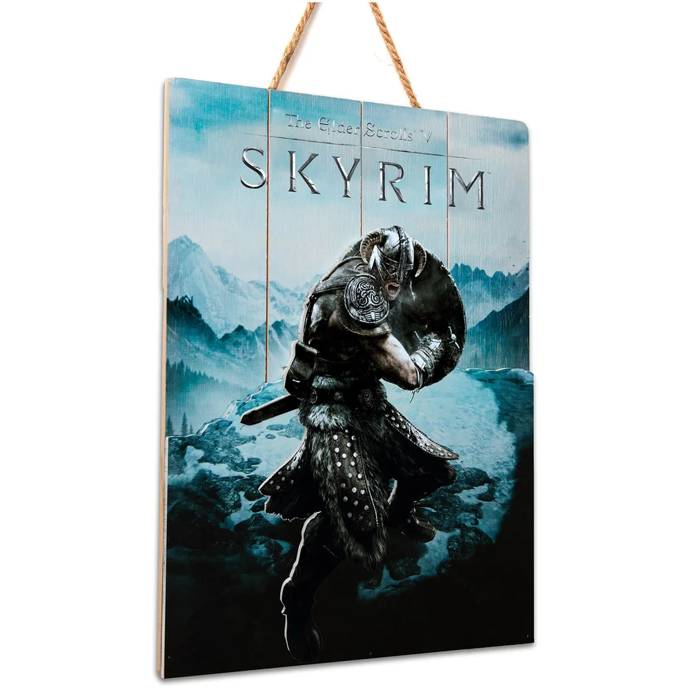 Doctor Collector Skyrim Aereal Wood Art - Limited Edition Image 1