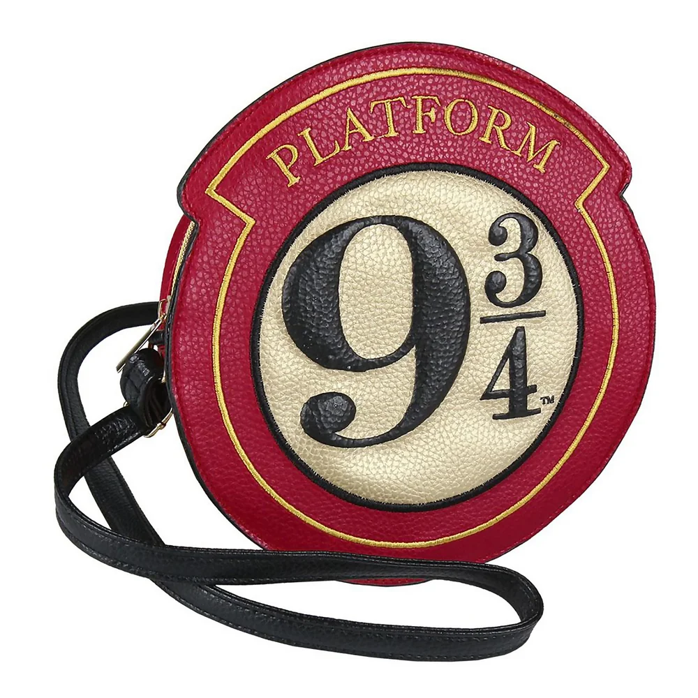 Harry Potter Platform 9 3/4 Faux Leather Shoulder Bag - Red Image 1