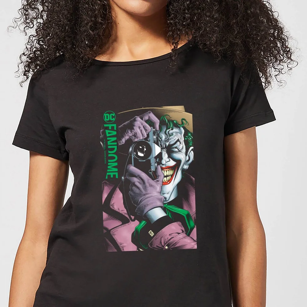 DC Fandome Joker Women's T-Shirt - Black - XS Image 1