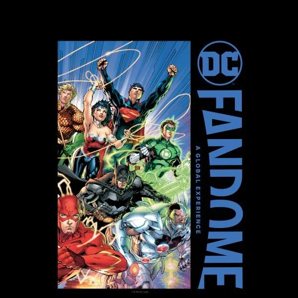 DC Fandome Justice League Women's T-Shirt - Black