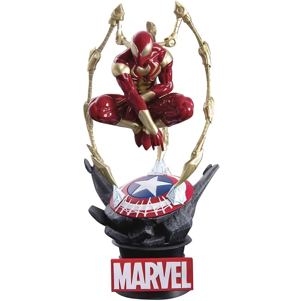 Beast Kingdom Marvel Comics Iron Spider-Man D-Select Diorama Image 1