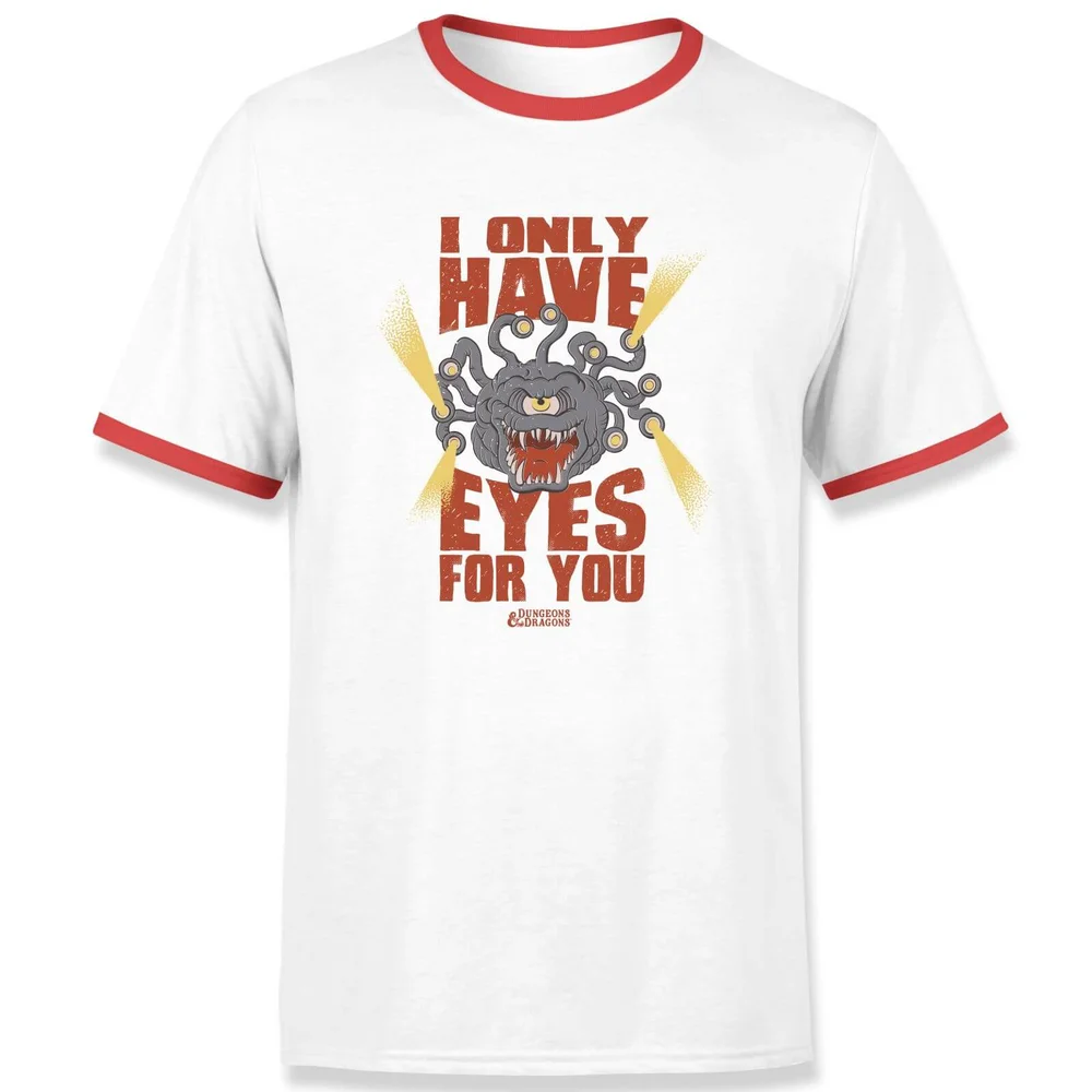 Dungeons & Dragons D&D Cartoon Beholder Unisex T-Shirt - White - S Image 1