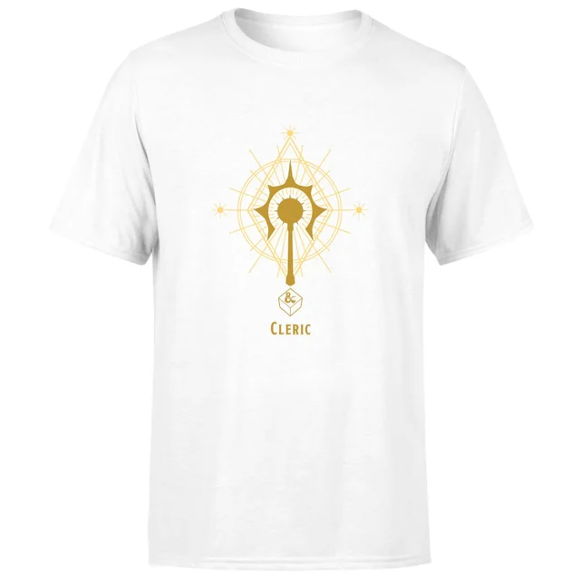 Dungeons & Dragons Cleric Men's T-Shirt - White