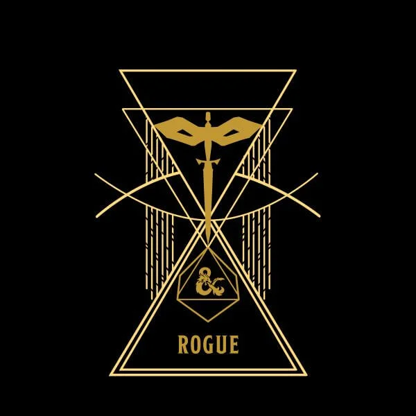 Dungeons & Dragons Rogue Women's T-Shirt - Black