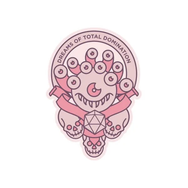 Dungeons & Dragons Beholder Dreams Women's T-Shirt - White