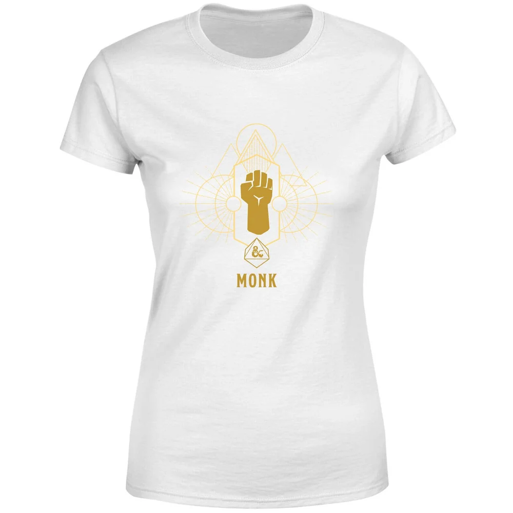 Dungeons & Dragons Monk Women's T-Shirt - White - XS Image 1