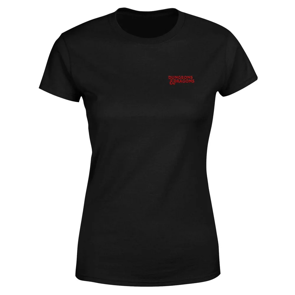 Dungeons & Dragons Logo Women's T-Shirt - Black - XS Image 1