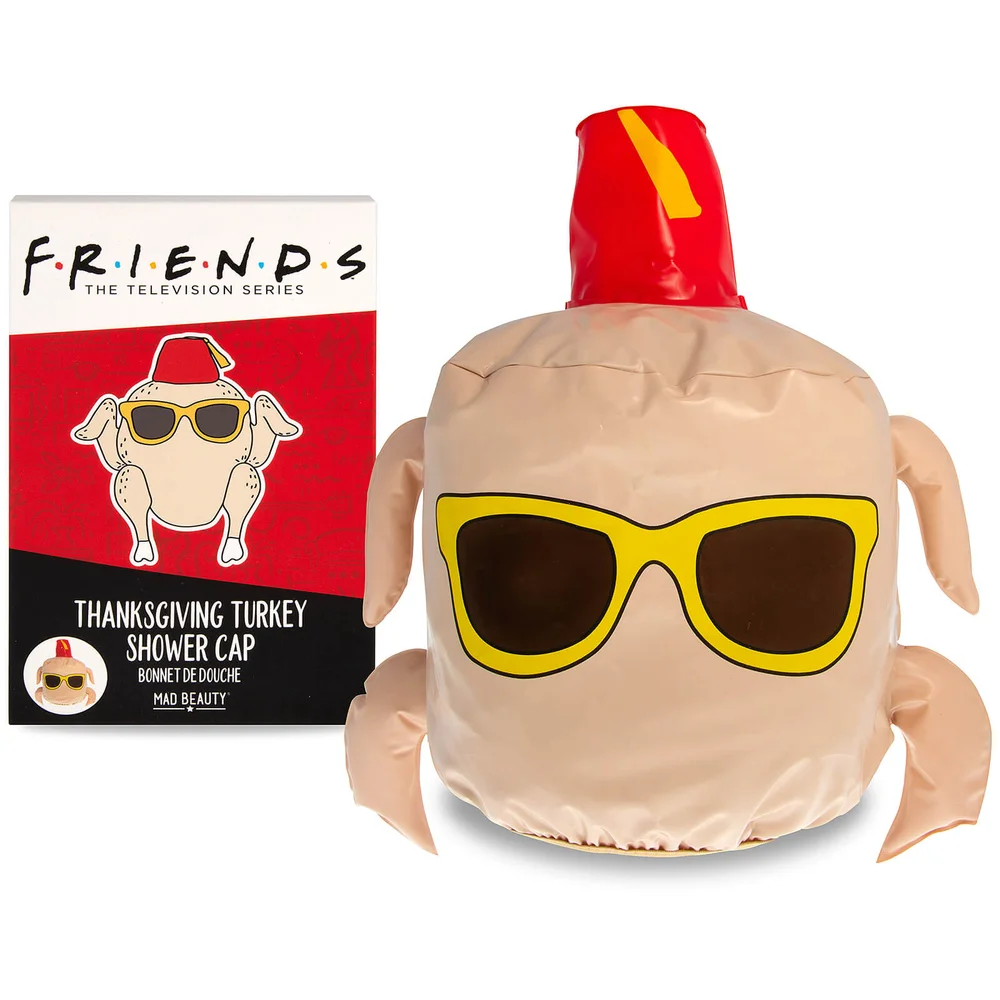 Friends Thanksgiving Turkey Shower Cap Image 1