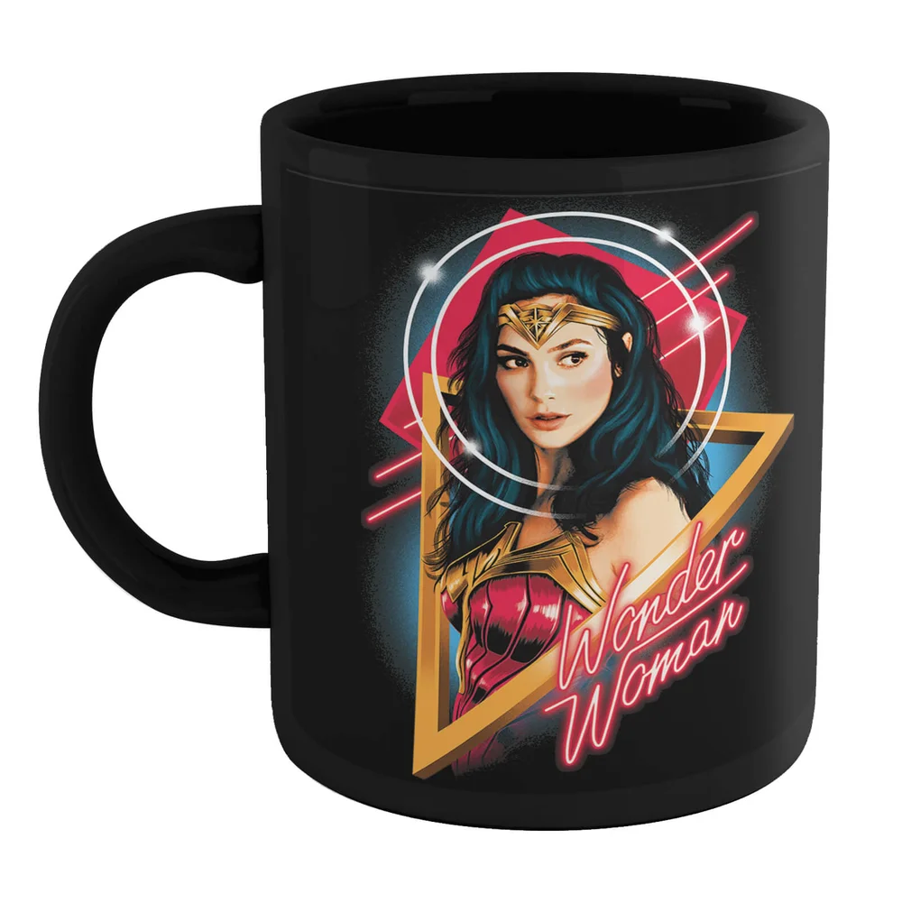 Wonder Woman & The Cheetah Mug - Black Image 1