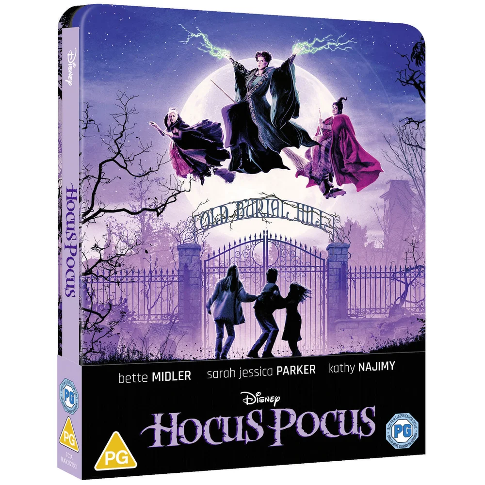 Hocus Pocus - Zavvi Exclusive 4K Ultra HD Steelbook (Includes 2D Blu-ray) Image 1