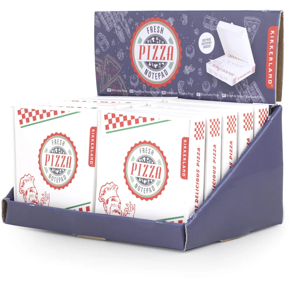 Kikkerland Pizza Notepad Image 1