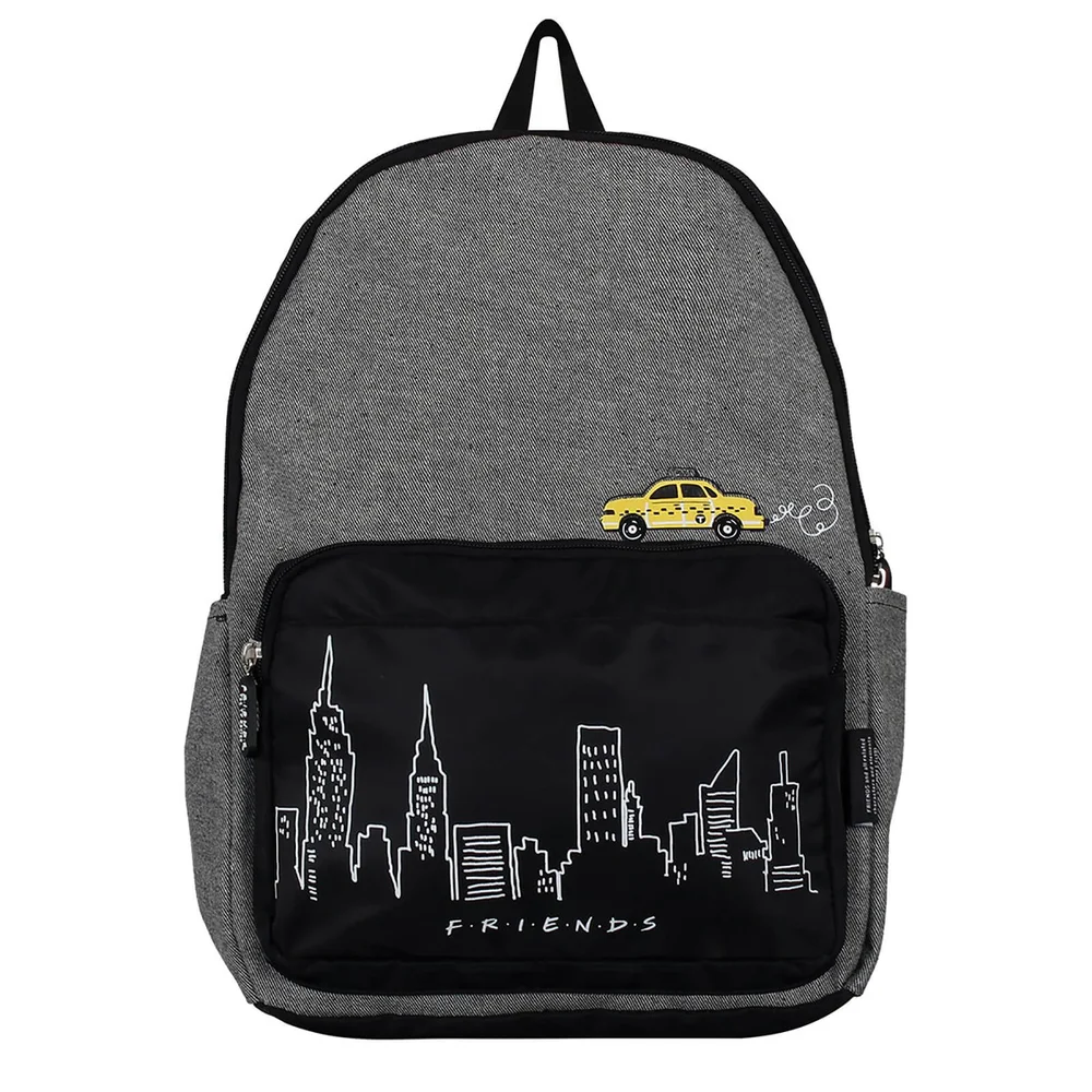 Friends Denim Taxi Backpack Image 1